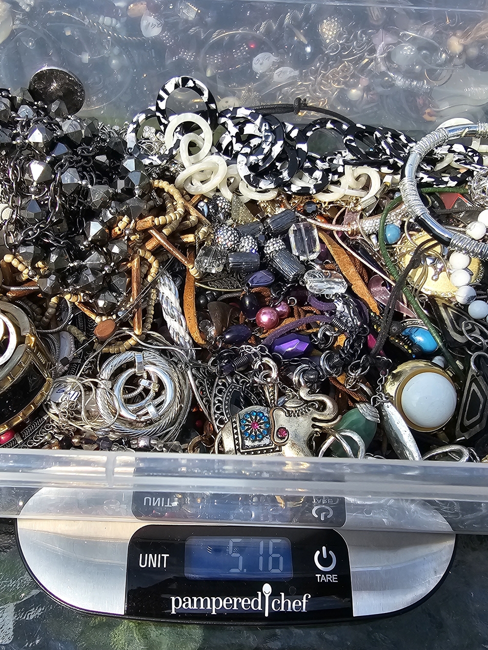 Mixed Costume Jewelry Lot - Multicolor Assortment